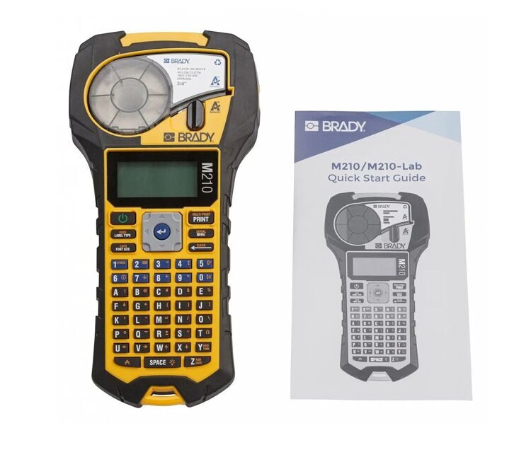 BRADY M210-RUS - портативный термотрансферный принтер этикеток с русской клавиатурой